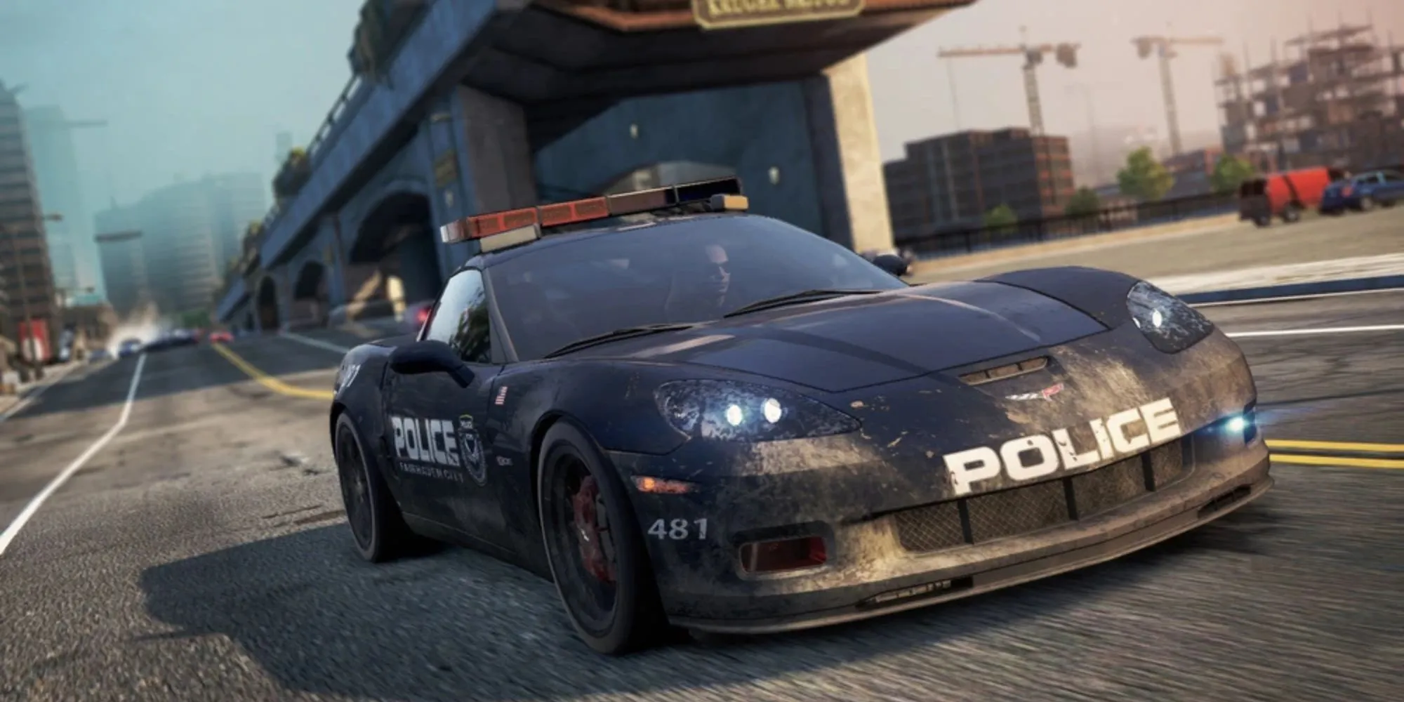 Chevrolet Corvette cảnh sát trong Need for Speed Most Wanted 2012