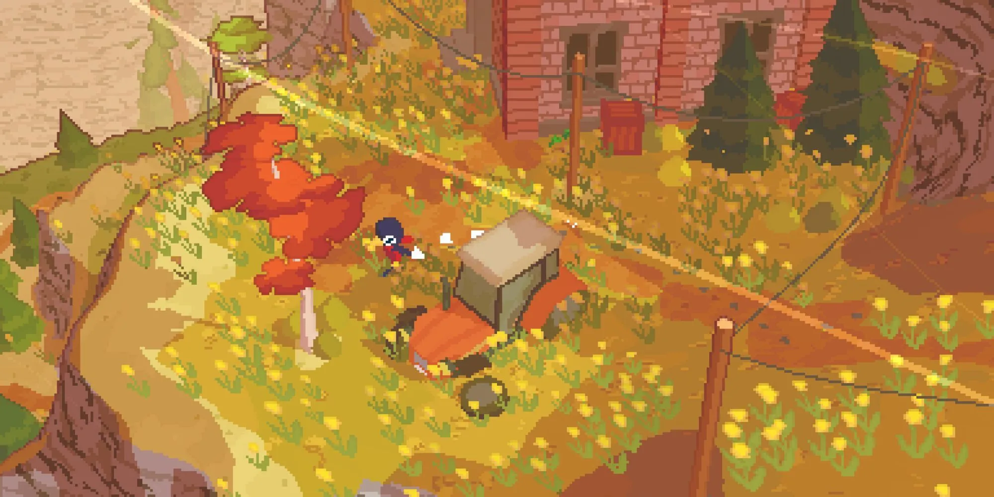 Chú chim Clive trên đỉnh núi trong game phiêu lưu thư giãn A Short Hike