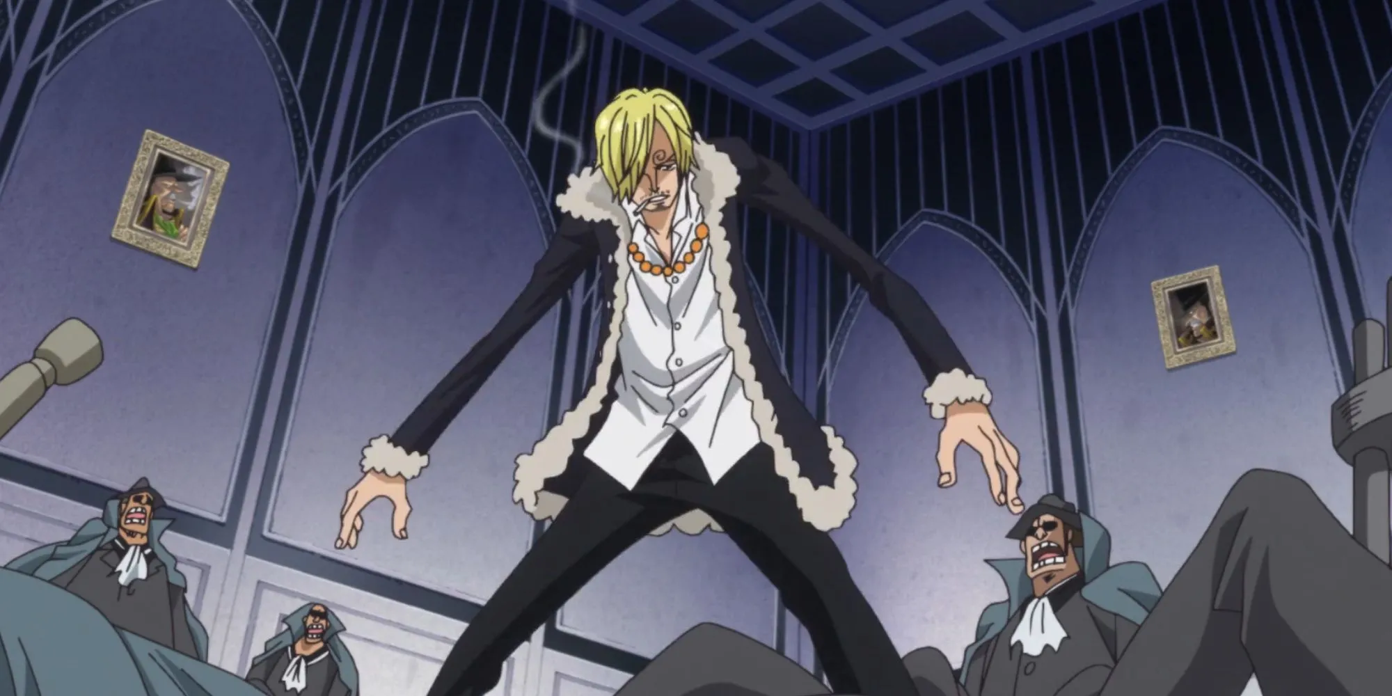 Đầu bếp Sanji của băng Mũ Rơm với phong cách lịch lãm