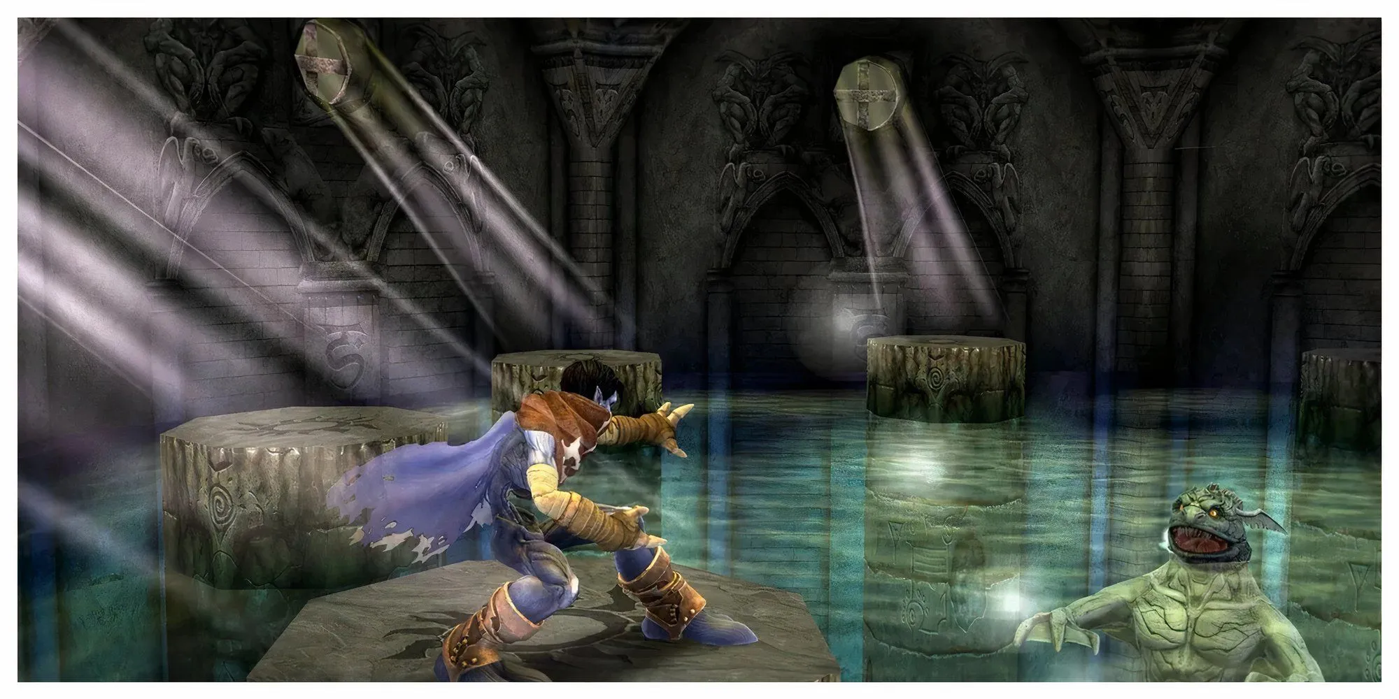 Đồ họa nâng cấp của Kain và Raziel trong Legacy of Kain Soul Reaver 1 &amp; 2 Remastered
