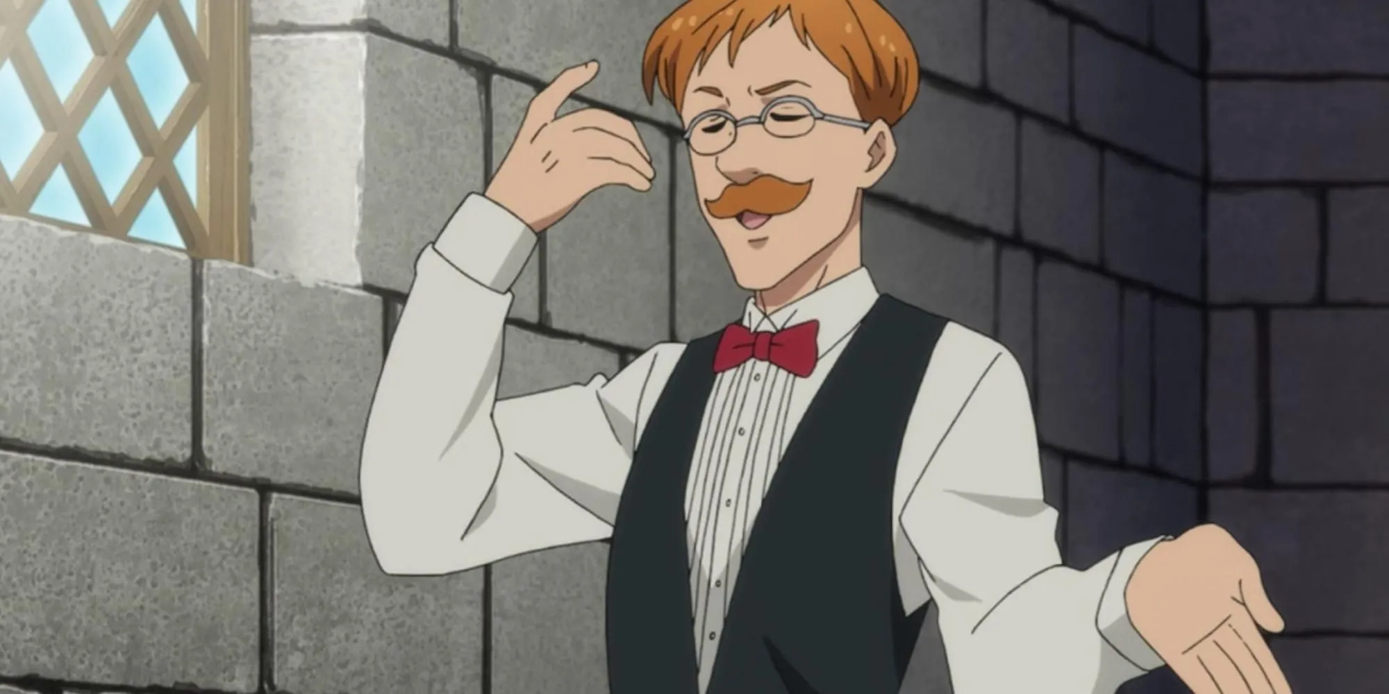 Escanor trong hình dạng ban ngày từ Seven Deadly Sins