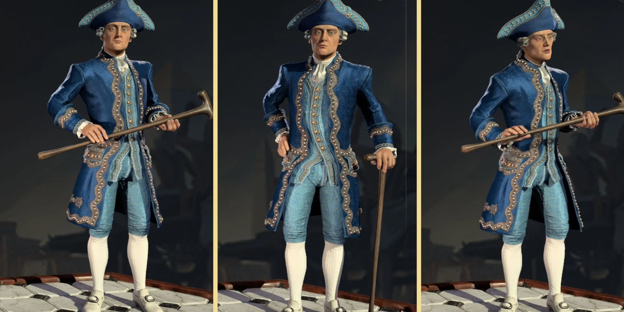 Friedrich Baroque trong Civilization 7, kết hợp quân sự và văn hóa.