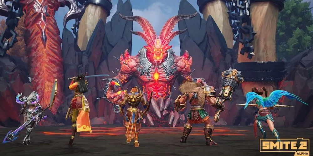 Giao tranh kịch liệt giữa các vị thần trong SMITE 2