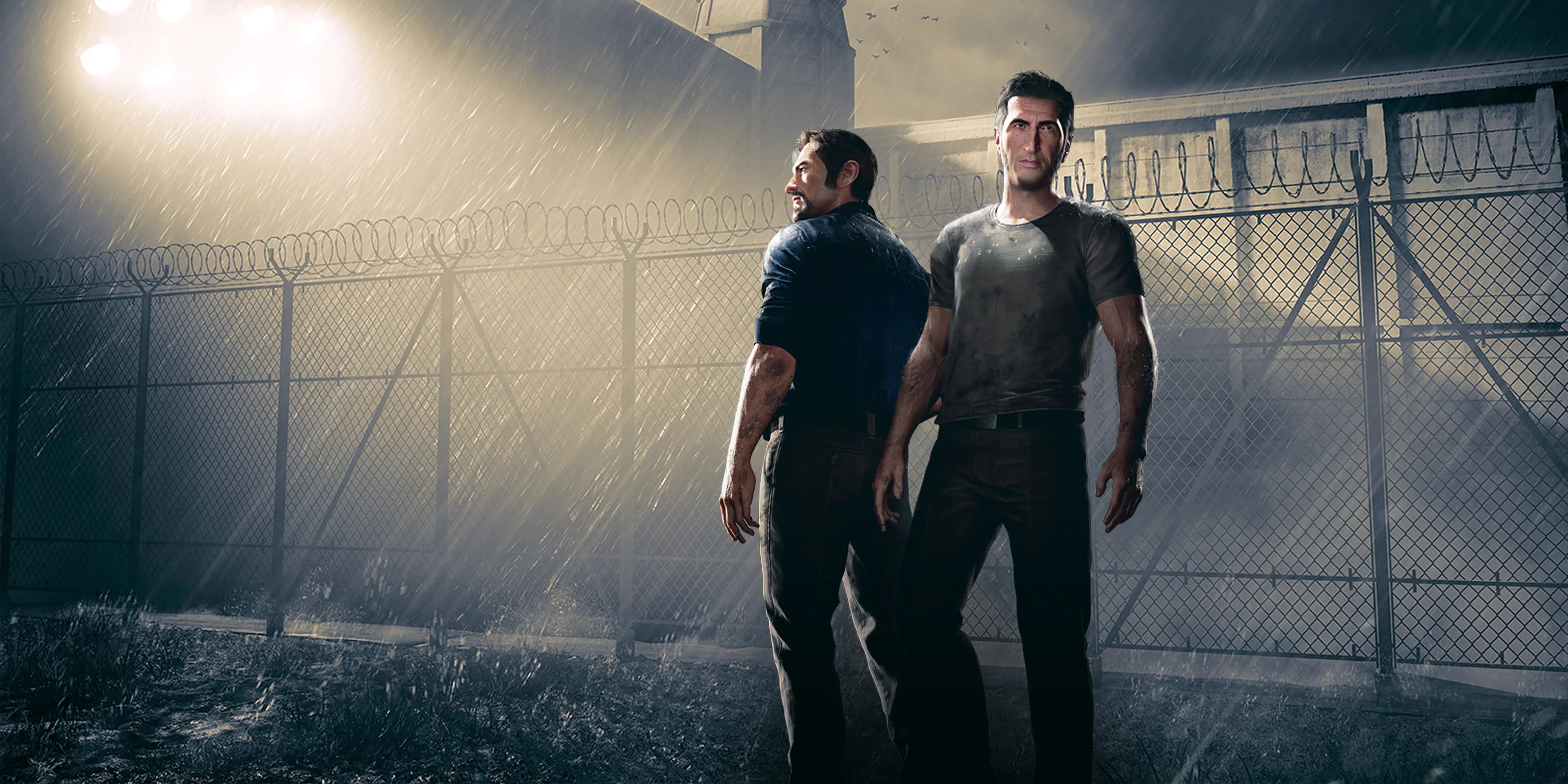 Hai nhân vật chính chuẩn bị vượt ngục trong game A Way Out