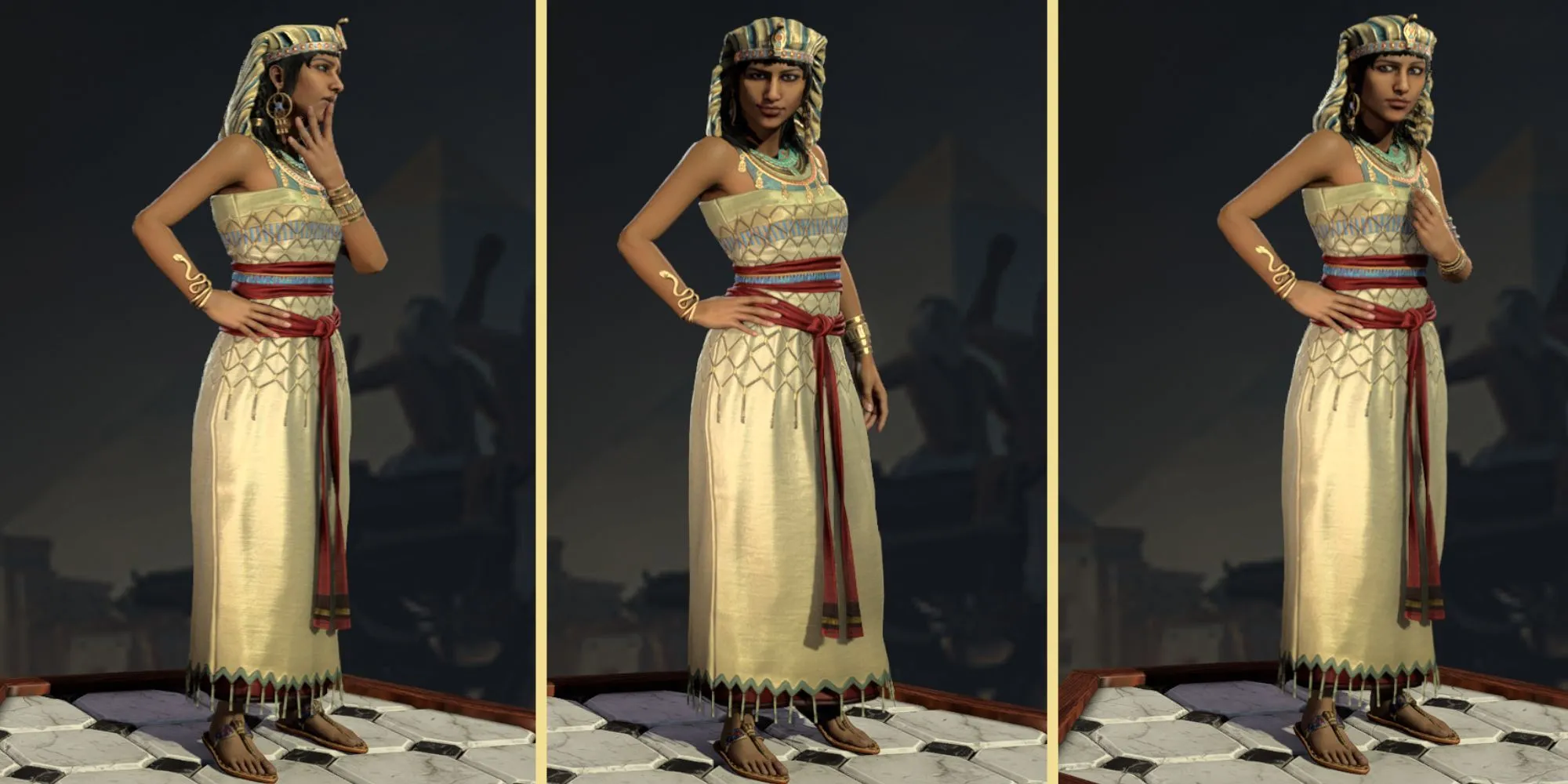 Hatshepsut trong Civilization VII, chân dung nữ hoàng Ai Cập
