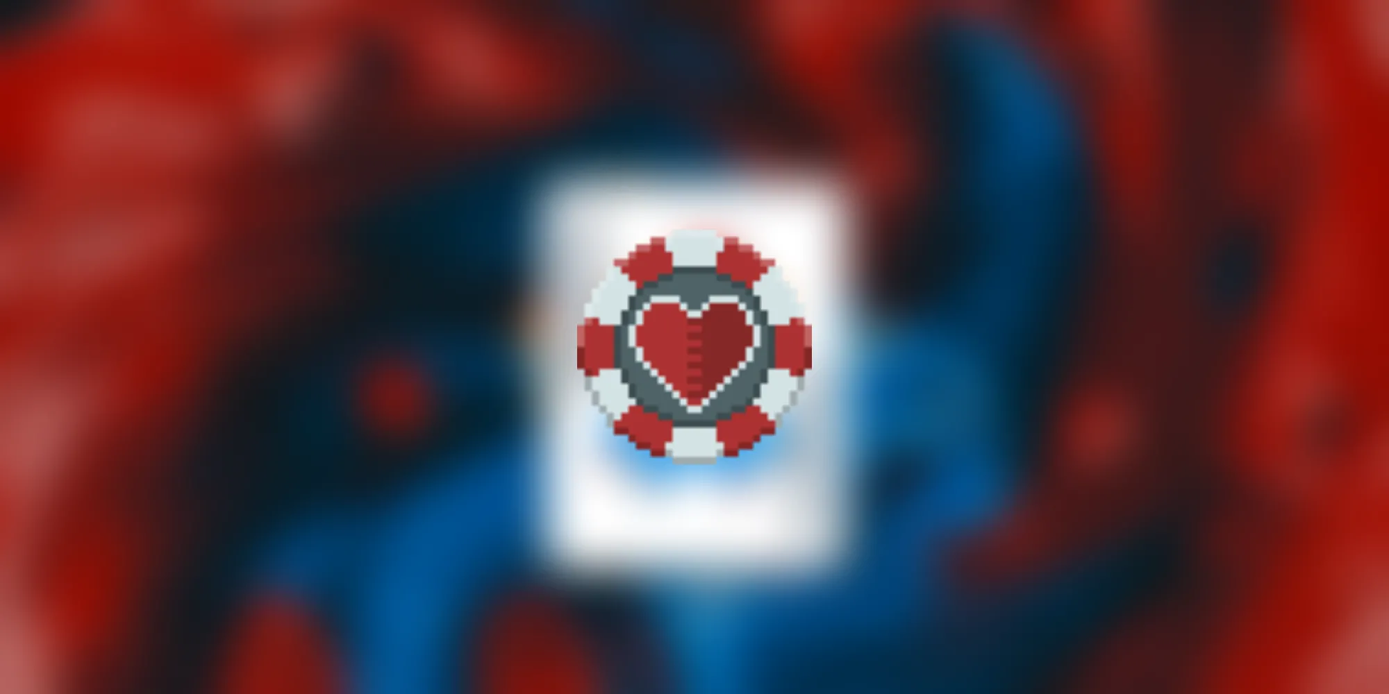 Hình ảnh boss Crimson Heart trong game Balatro, mô tả hiệu ứng 'Một lá Joker ngẫu nhiên bị vô hiệu hóa mỗi hand'
