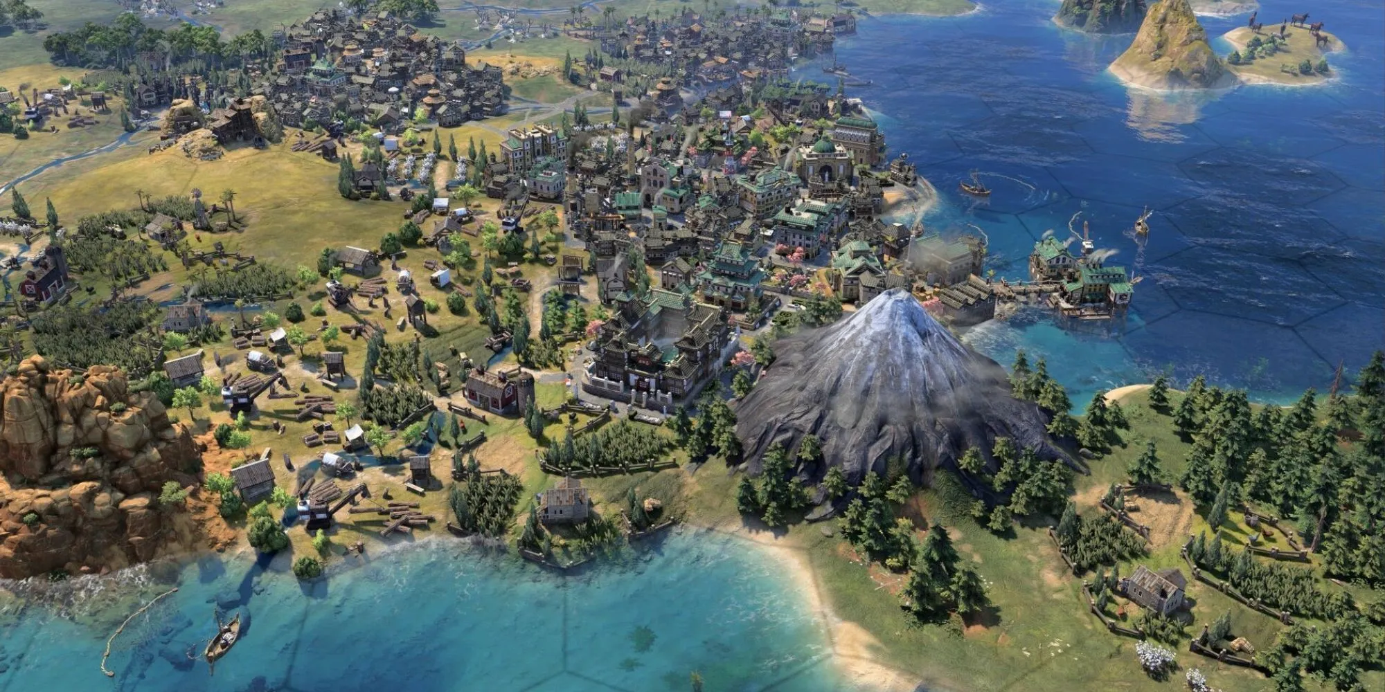 Hình ảnh minh họa về DLC của Civilization 7, vấn đề giá đang được thảo luận.