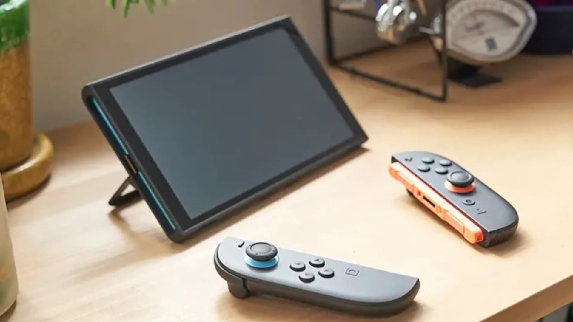 Hình ảnh Nintendo Switch 2 ở chế độ cầm tay, nơi game thủ sẽ trải nghiệm các tựa game N64 cổ điển