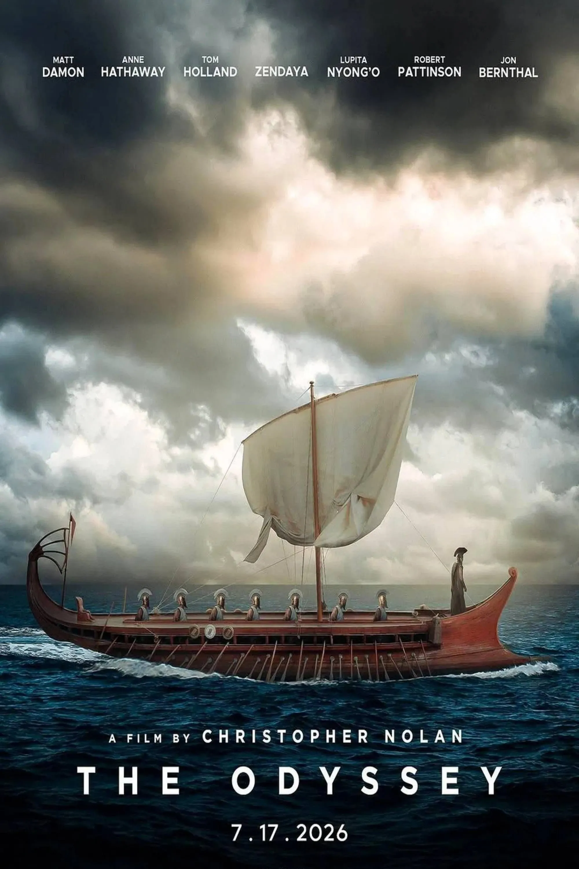 Hình ảnh quảng bá phim The Odyssey của Christopher Nolan
