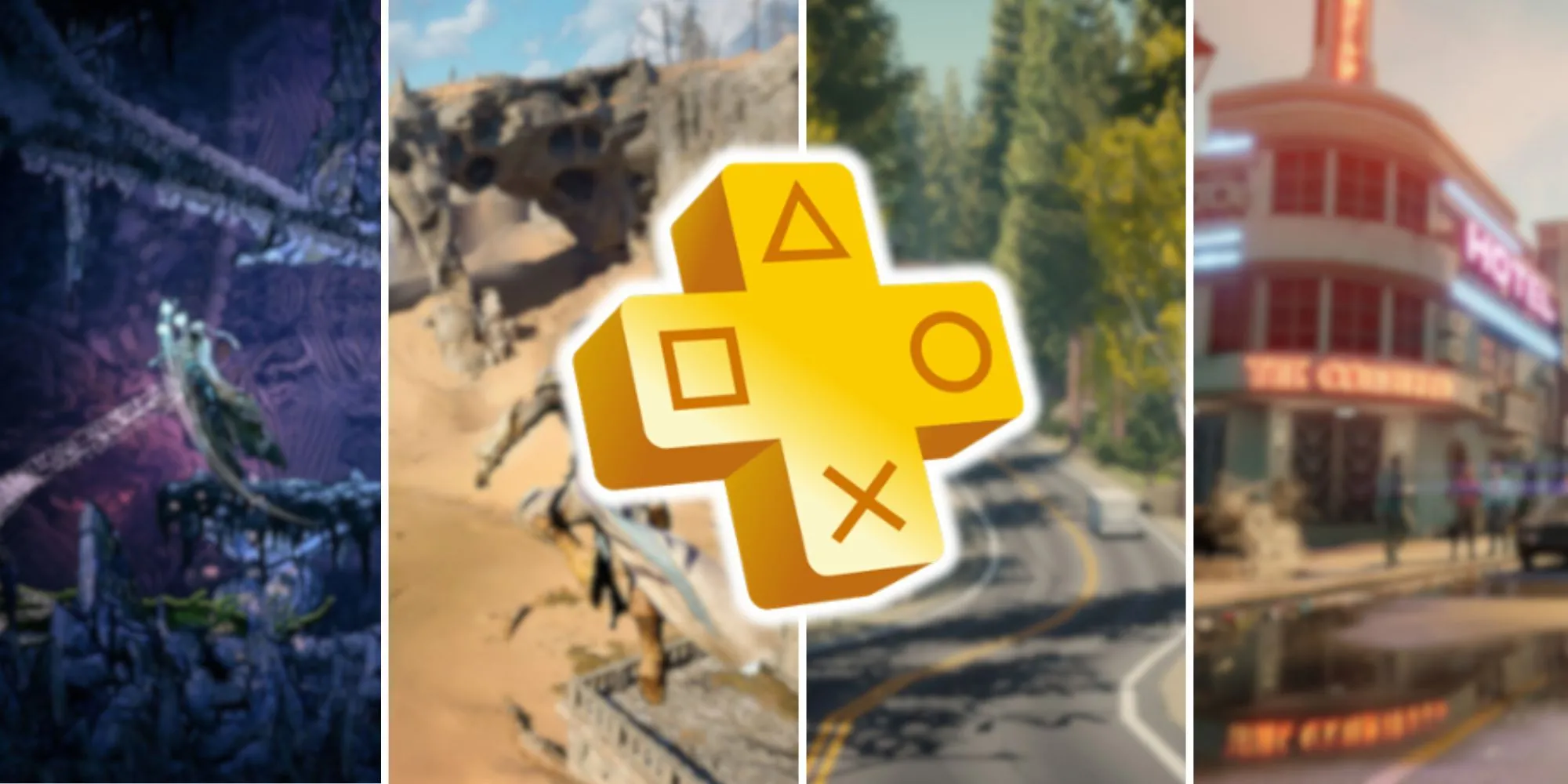 Hình minh họa chung về các tựa game có thể có trên PlayStation Plus