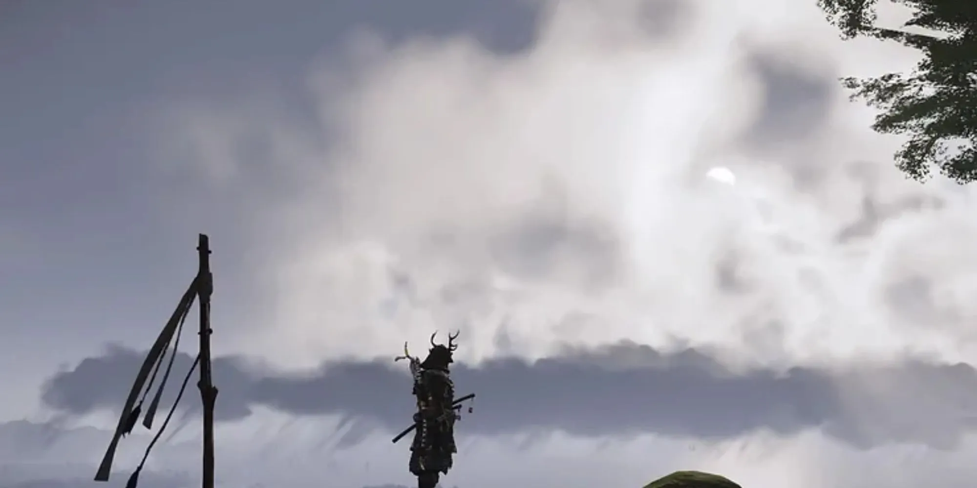 Jin Sakai chiến đấu chống lại quân Mông Cổ trong Ghost of Tsushima