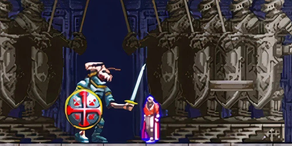 Juste Belmont trong đồ họa rực rỡ của Castlevania Harmony of Dissonance