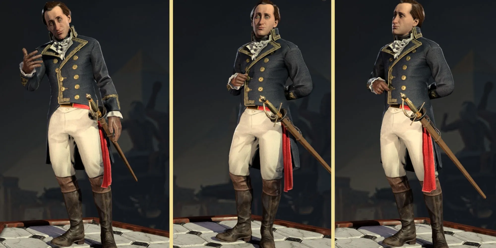 Lafayette, Người Hùng Hai Thế Giới, trong Civ 7.