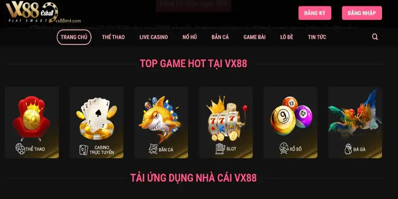 Nhà cái Vx88 – Sân chơi cá cược uy tín hàng đầu hiện nay