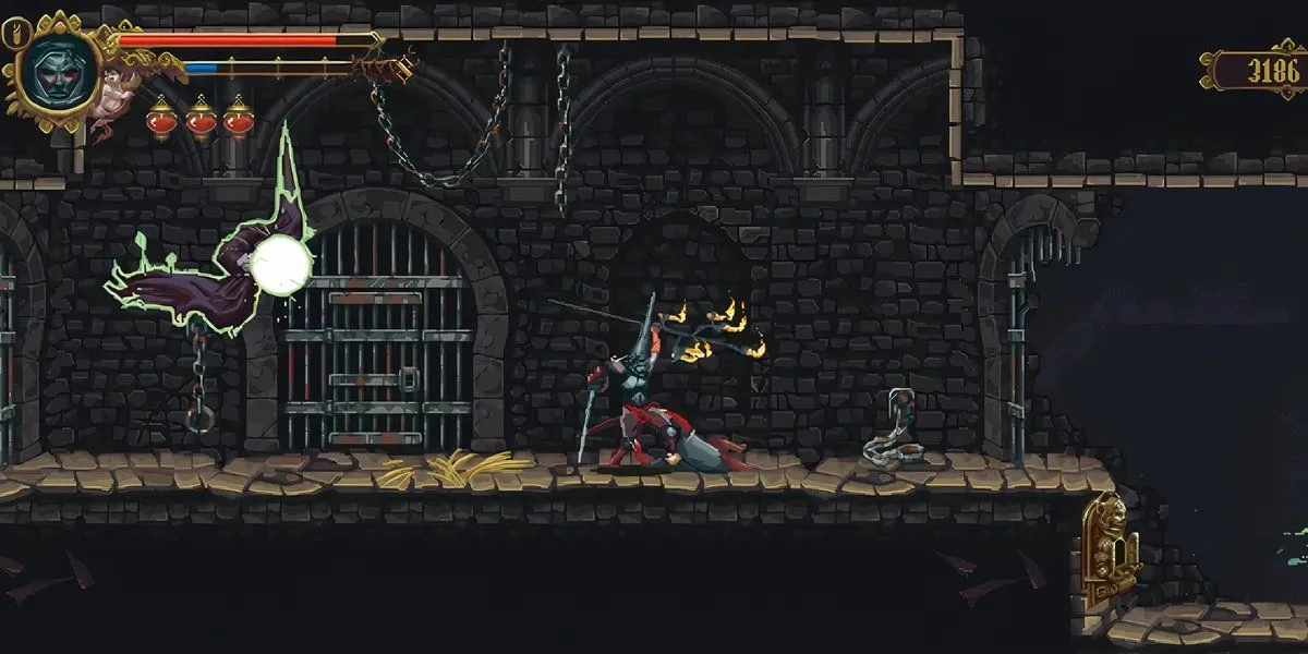 Nhân vật chính trong game hành động Soulslike Blasphemous