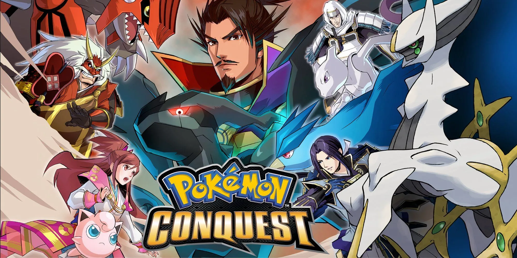 Nhân vật promo art trong tựa game chiến thuật Pokemon Conquest