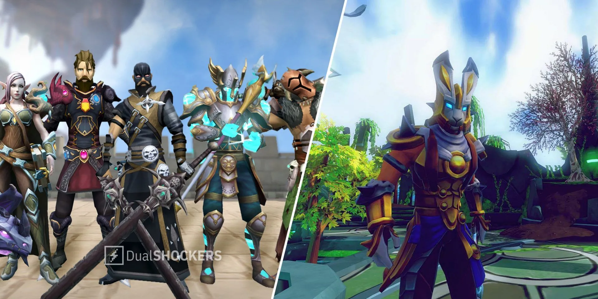 Nhân vật RuneScape Mobile và người chơi