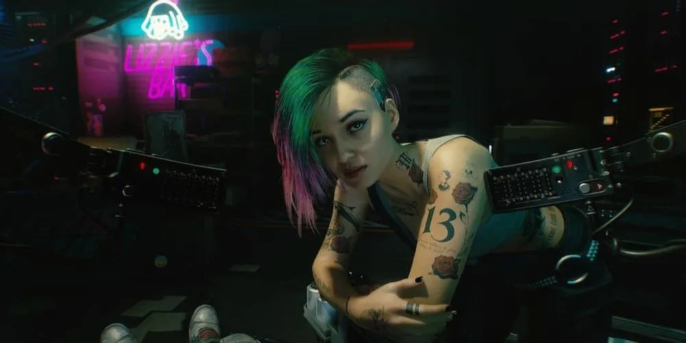 Quán bar Lizzie trong Cyberpunk 2077