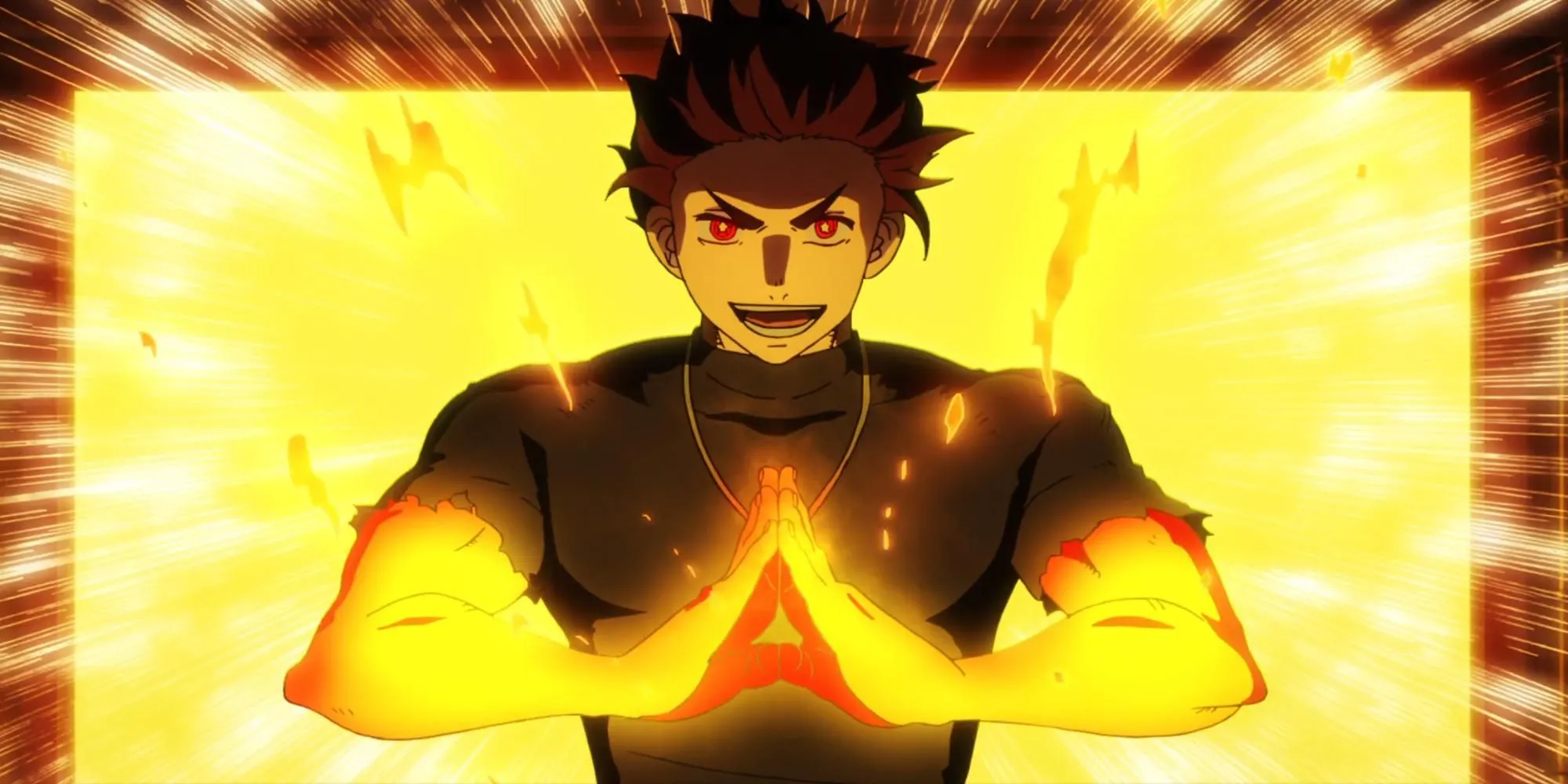 Rekka Hoshimiya thuộc Đội 1 Fire Force