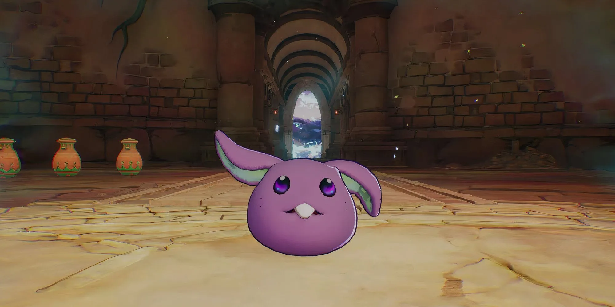 Super boss cuối game Black Rabite với vẻ ngoài đáng yêu nhưng cực kỳ nguy hiểm trong Visions of Mana.