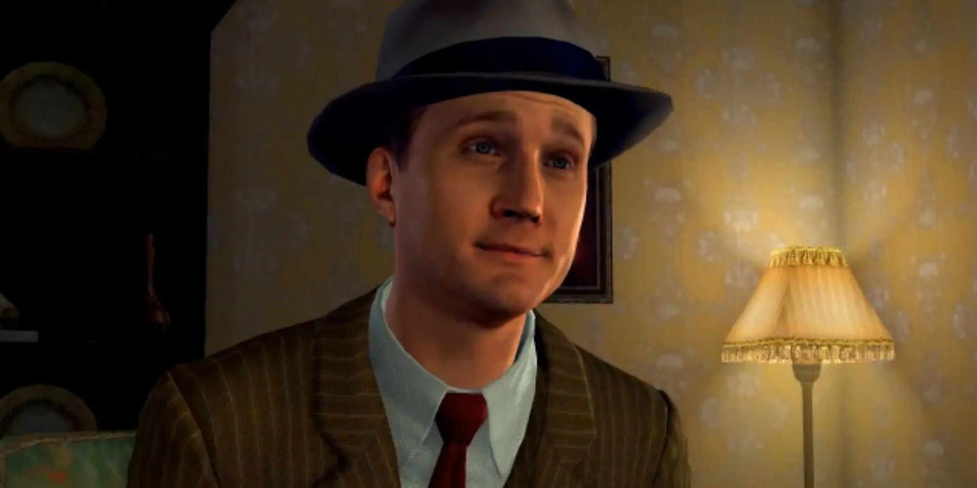 Thám tử Cole Phelps trong một cảnh game L.A. Noire