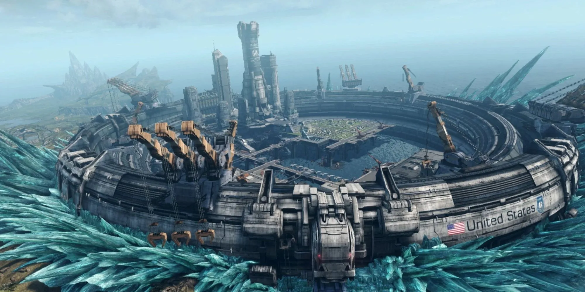 Thành phố New Los Angeles hiện đại trong Xenoblade Chronicles X, là trung tâm của nền văn minh nhân loại cuối cùng