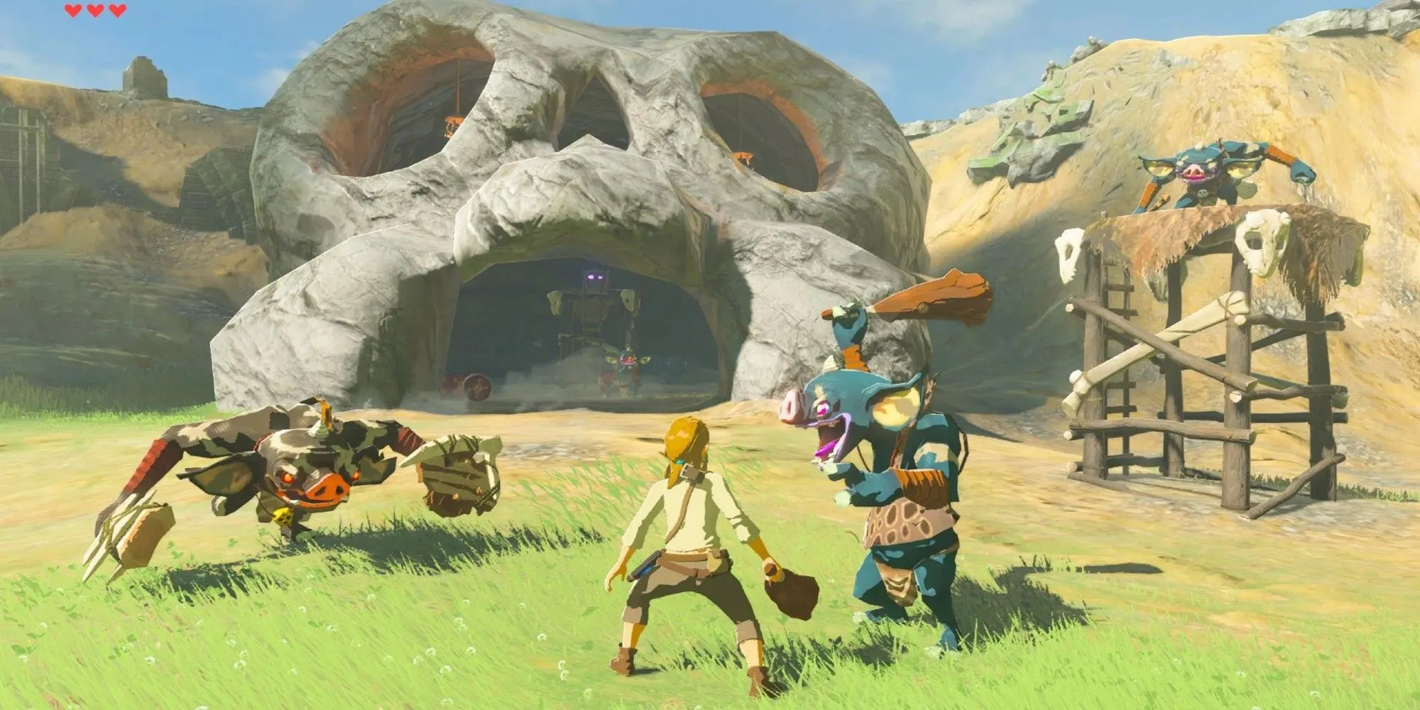The Legend of Zelda: Breath of the Wild - Link trong thế giới mở rộng lớn