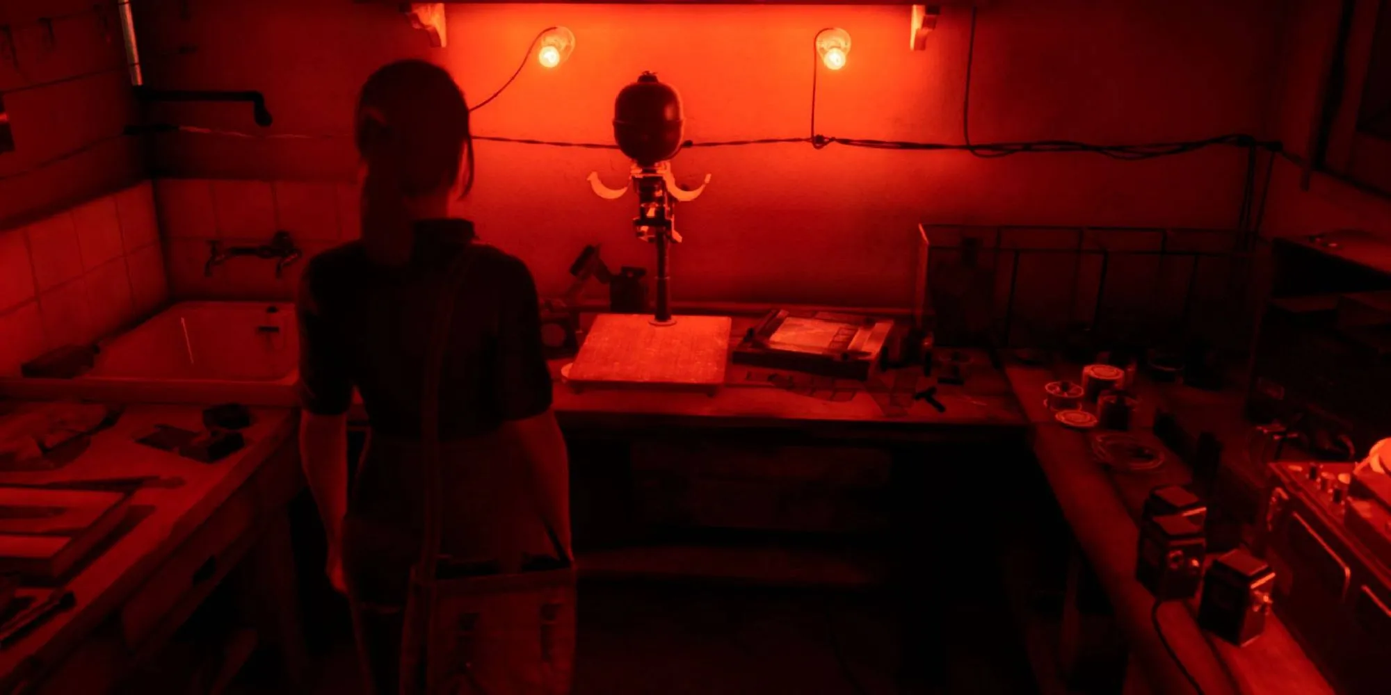 The Photography room in Martha is Dead