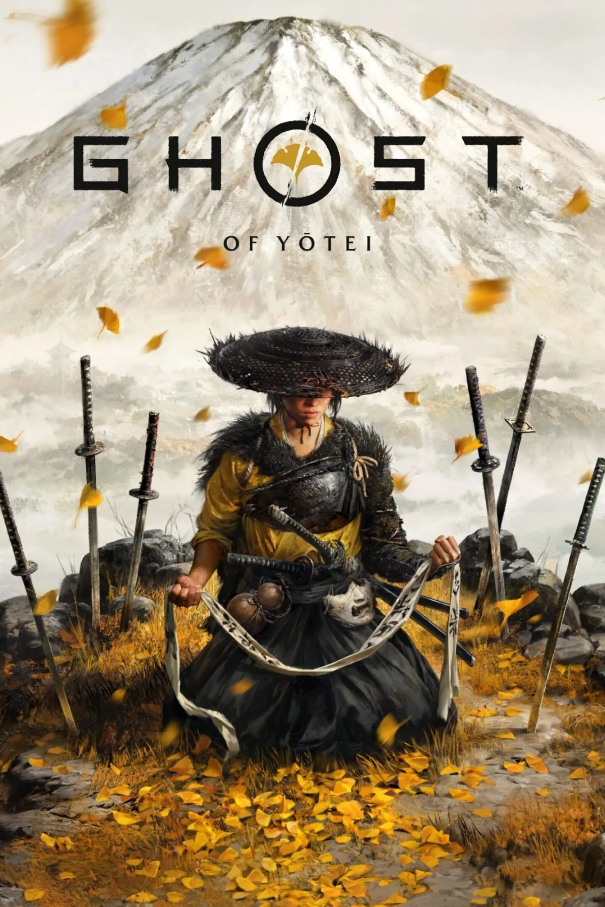 Ảnh bìa chính thức giới thiệu game Ghost of Yotei
