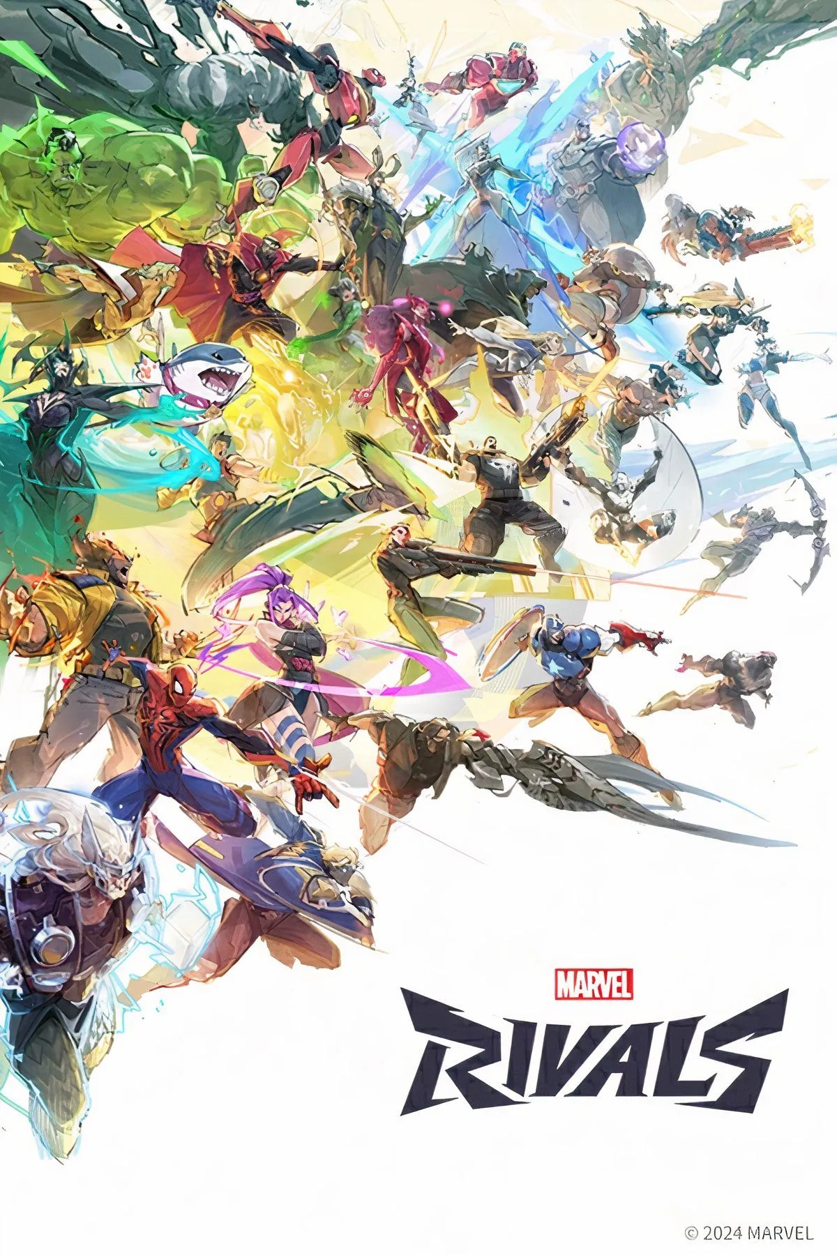 Ảnh bìa trang thẻ Marvel Rivals