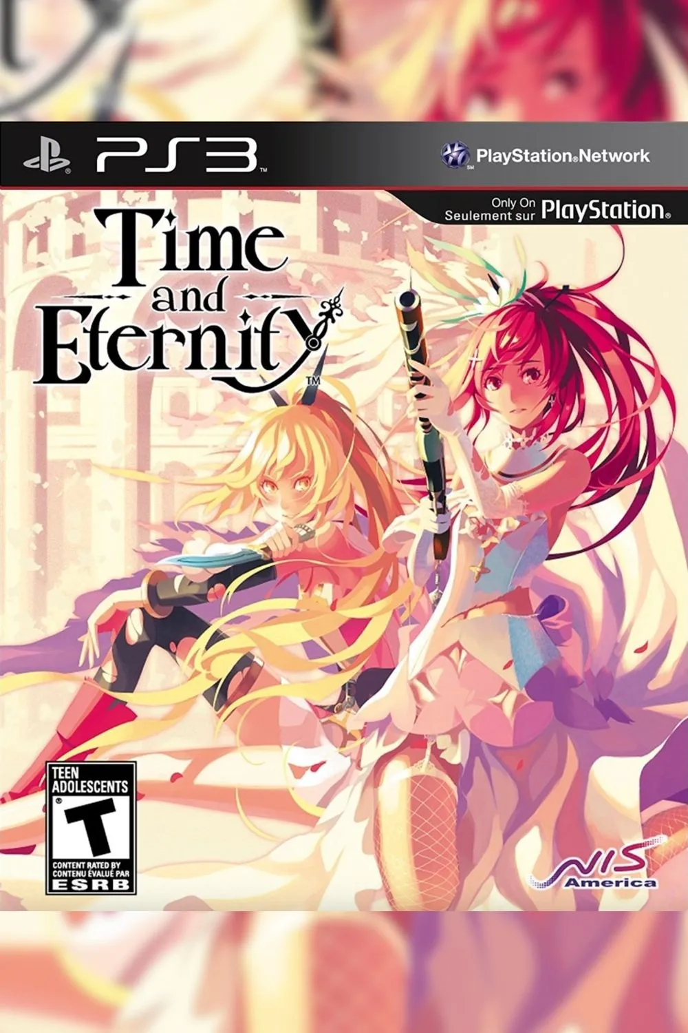 Bìa game Time and Eternity, một tựa RPG với đồ họa độc đáo ra mắt năm 2012.