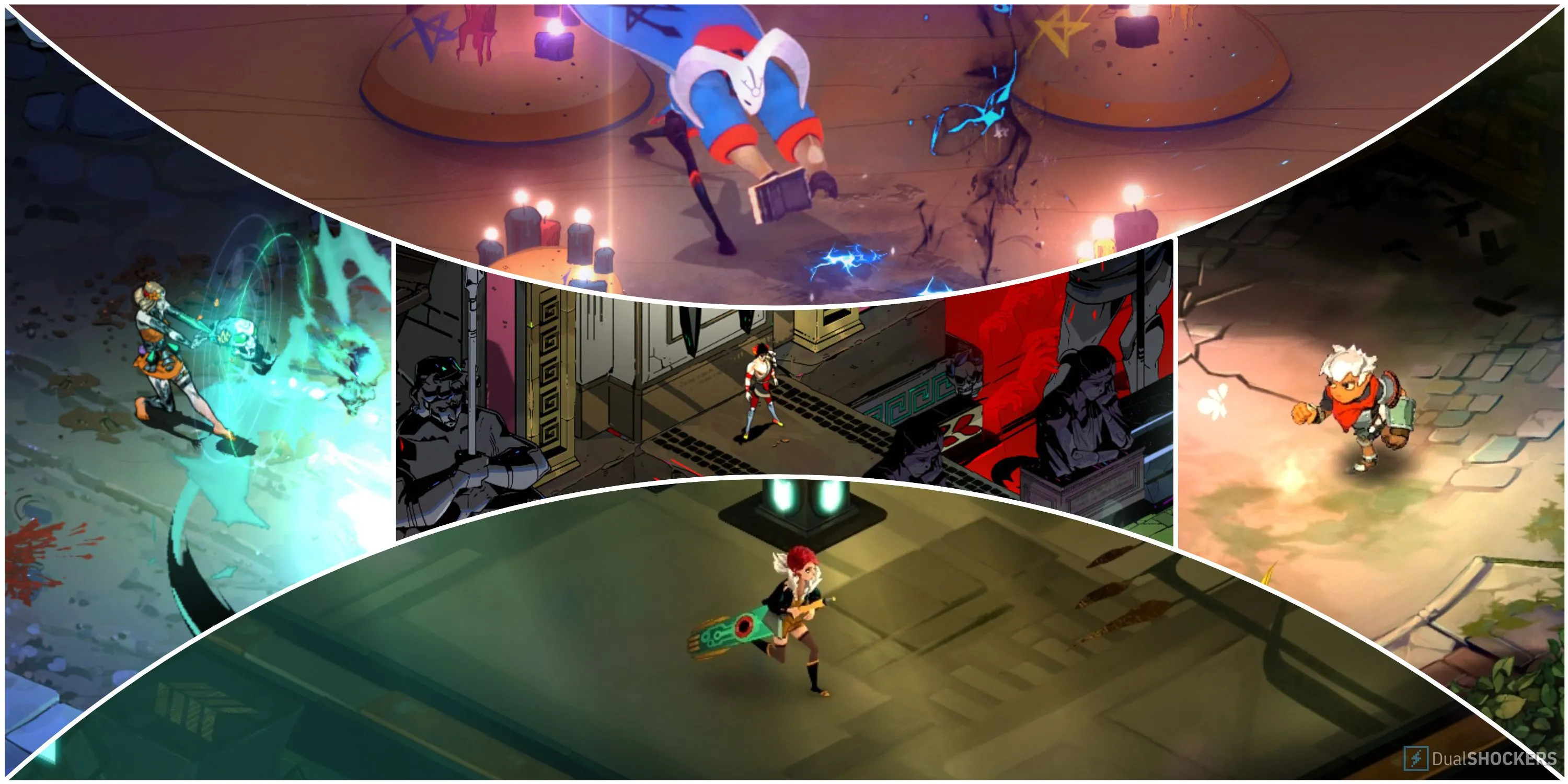 Bộ sưu tập các tựa game đình đám từ Supergiant Games, bao gồm Hades và Hades II