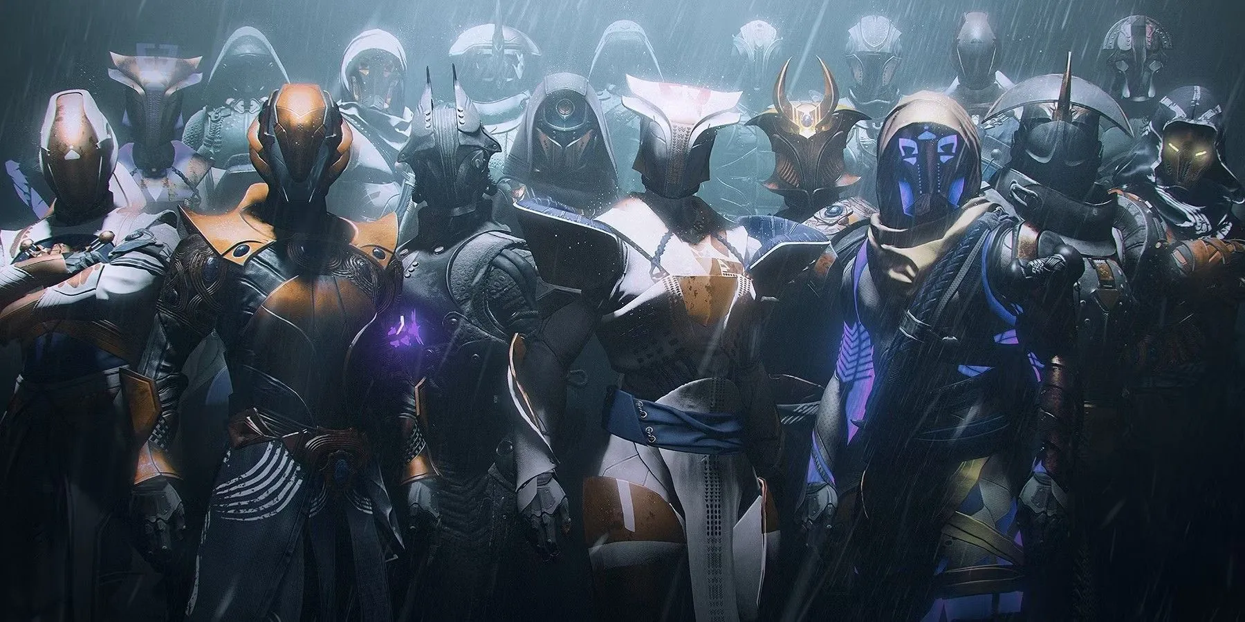 Các Guardian trong bộ giáp từ hoạt động Raid trong Destiny 2