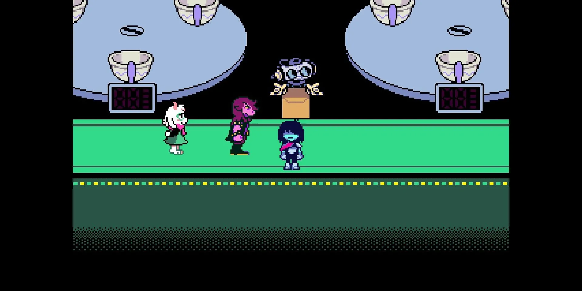 Căn phòng Teacup huyền ảo trong Deltarune, tựa game indie đang dẫn đầu doanh số eShop Switch 2