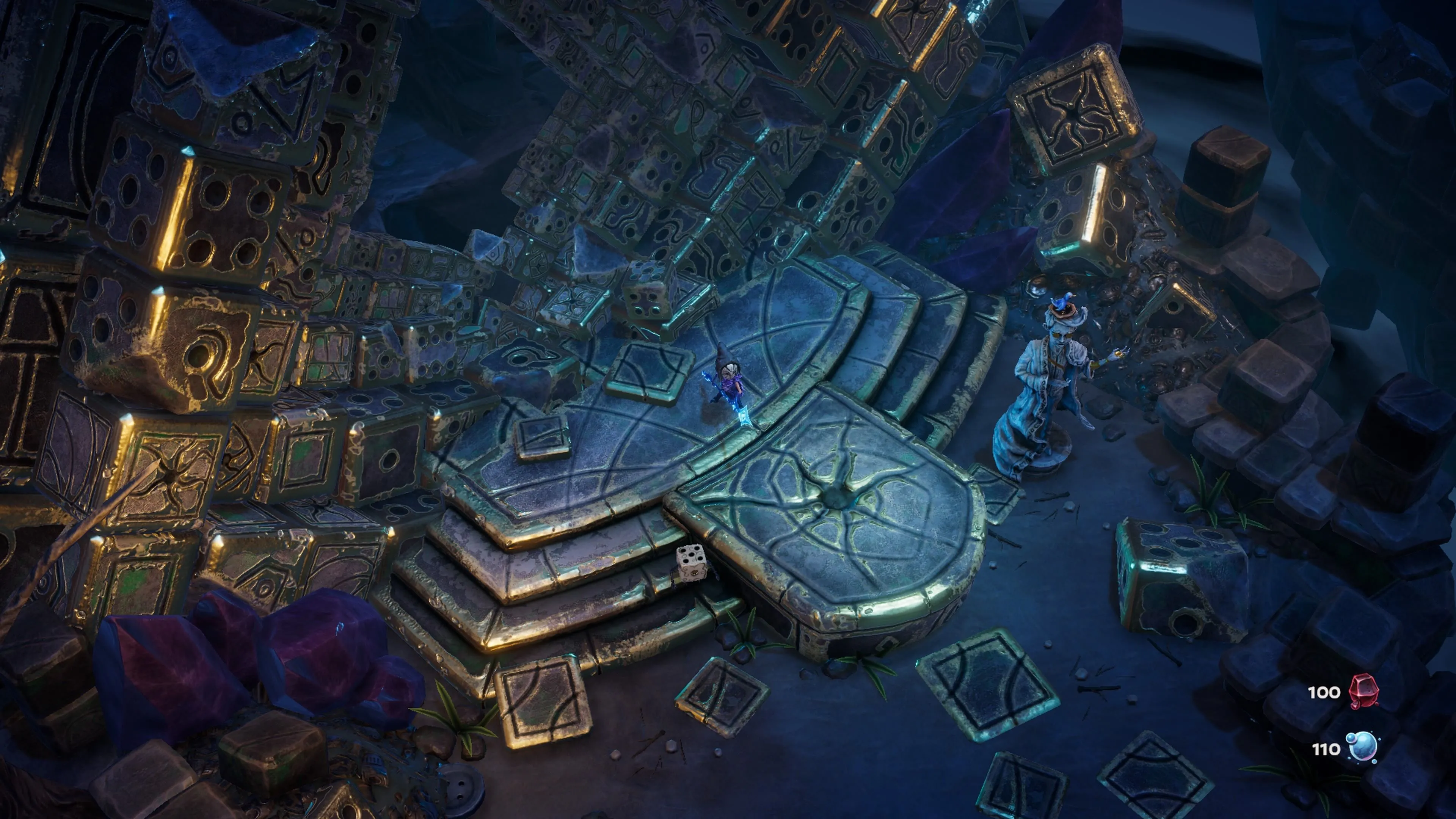 Cổng vào khu vực mới trong Lost In Random: The Eternal Die