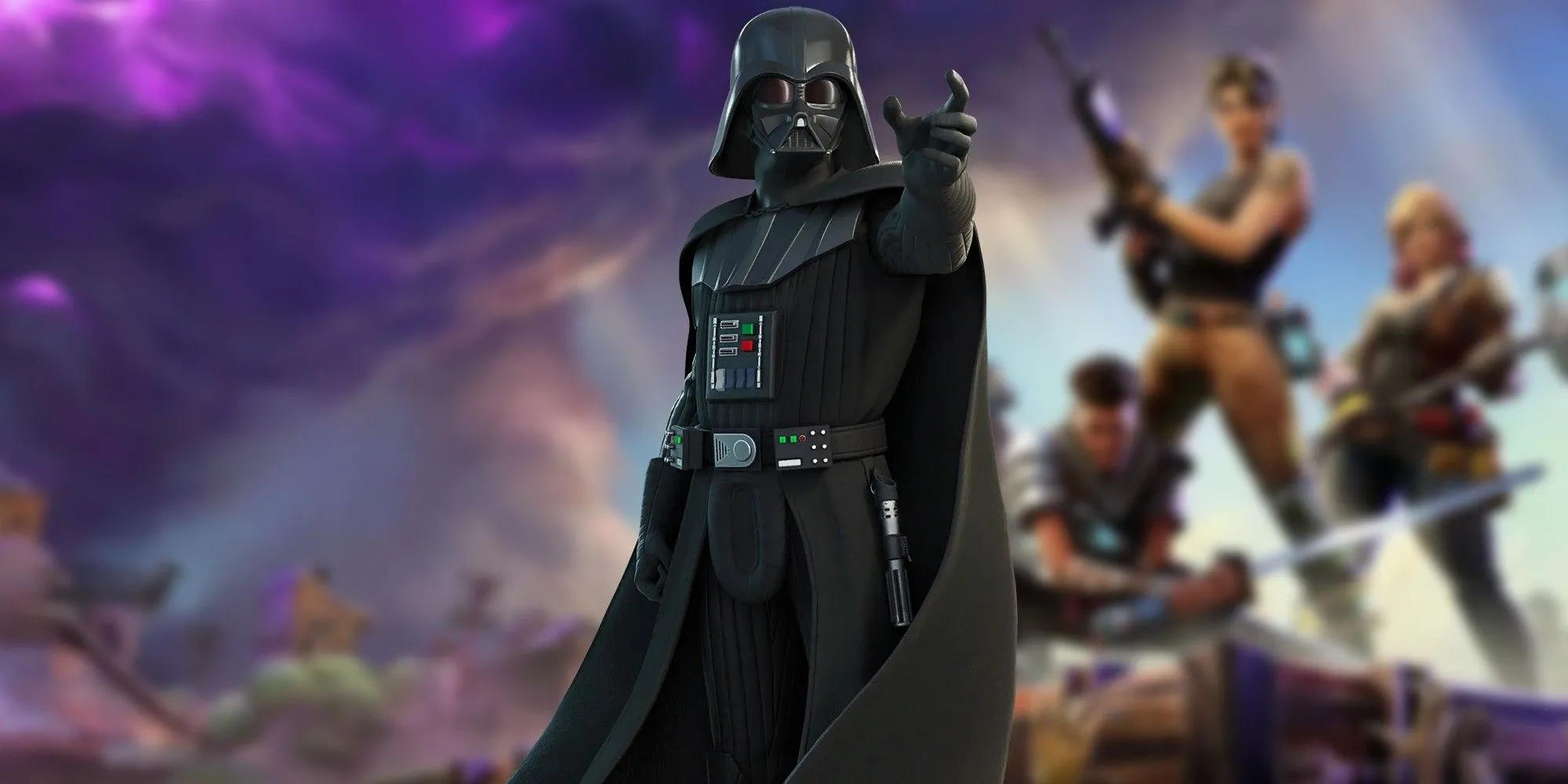 Darth Vader xuất hiện trong thế giới Fortnite, minh chứng cho sự giao thoa văn hóa game đa vũ trụ.