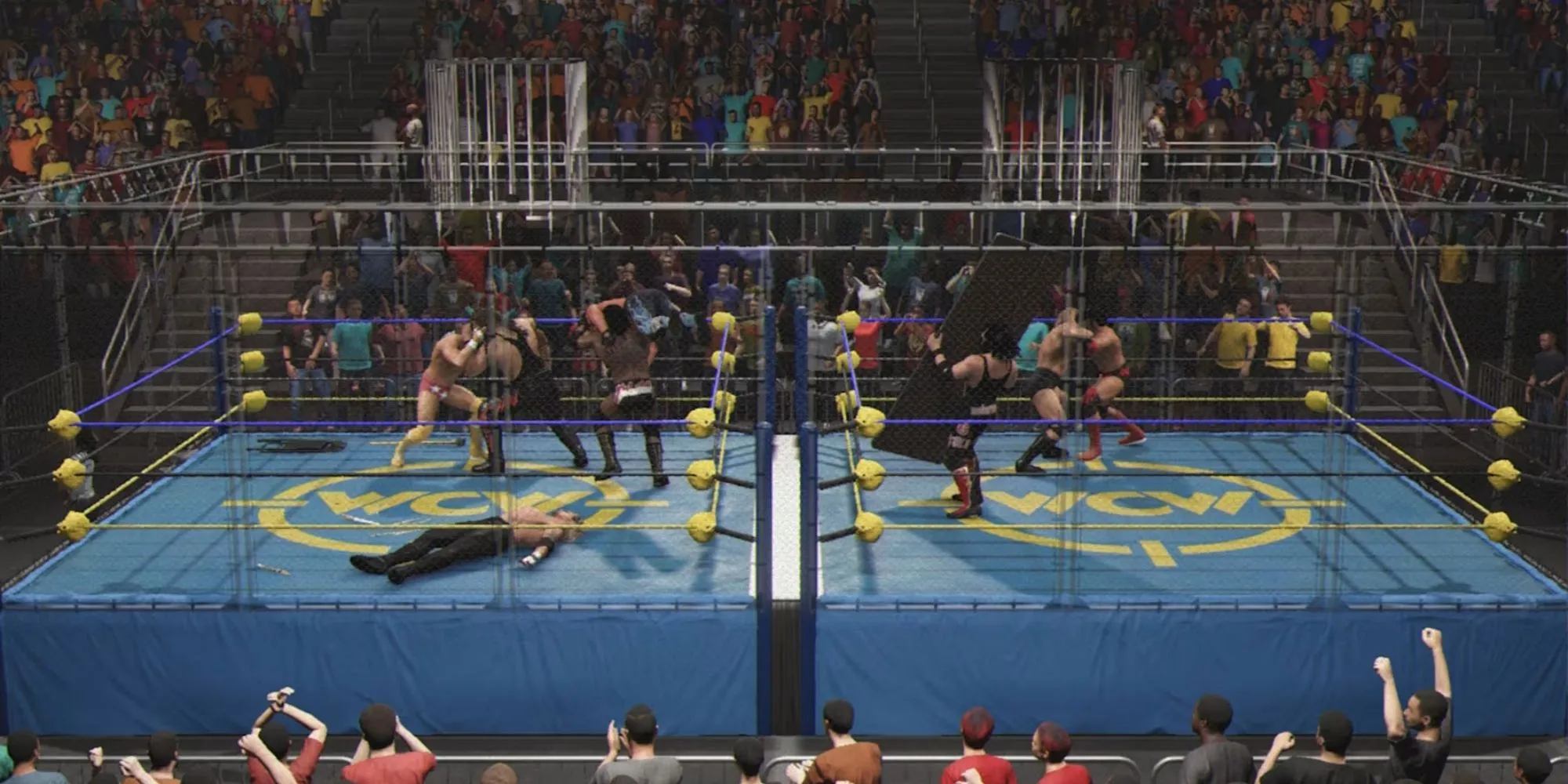 Giao diện Community Creations trong WWE 2K25, minh họa tính năng sáng tạo cộng đồng
