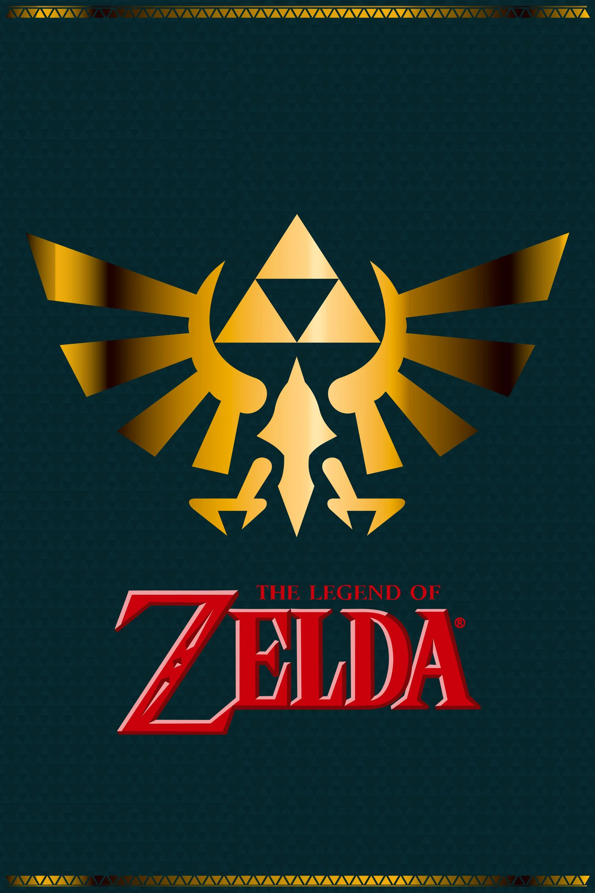 Hình ảnh biểu tượng series The Legend of Zelda, đại diện cho di sản game phiêu lưu huyền thoại của Nintendo