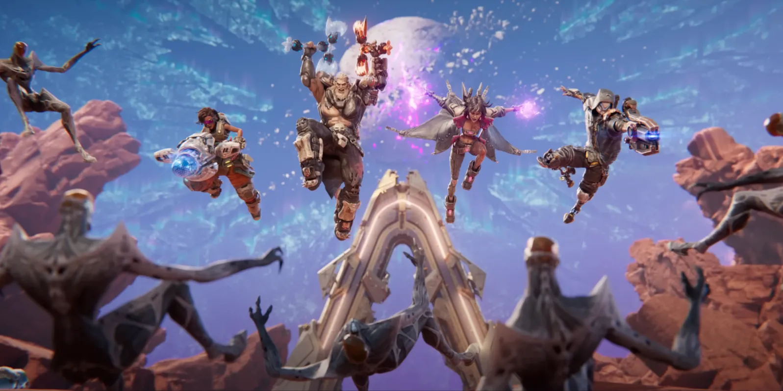 Hình ảnh gameplay Borderlands 4, một minh chứng cho đồ họa và thiết kế thế giới độc đáo của game.