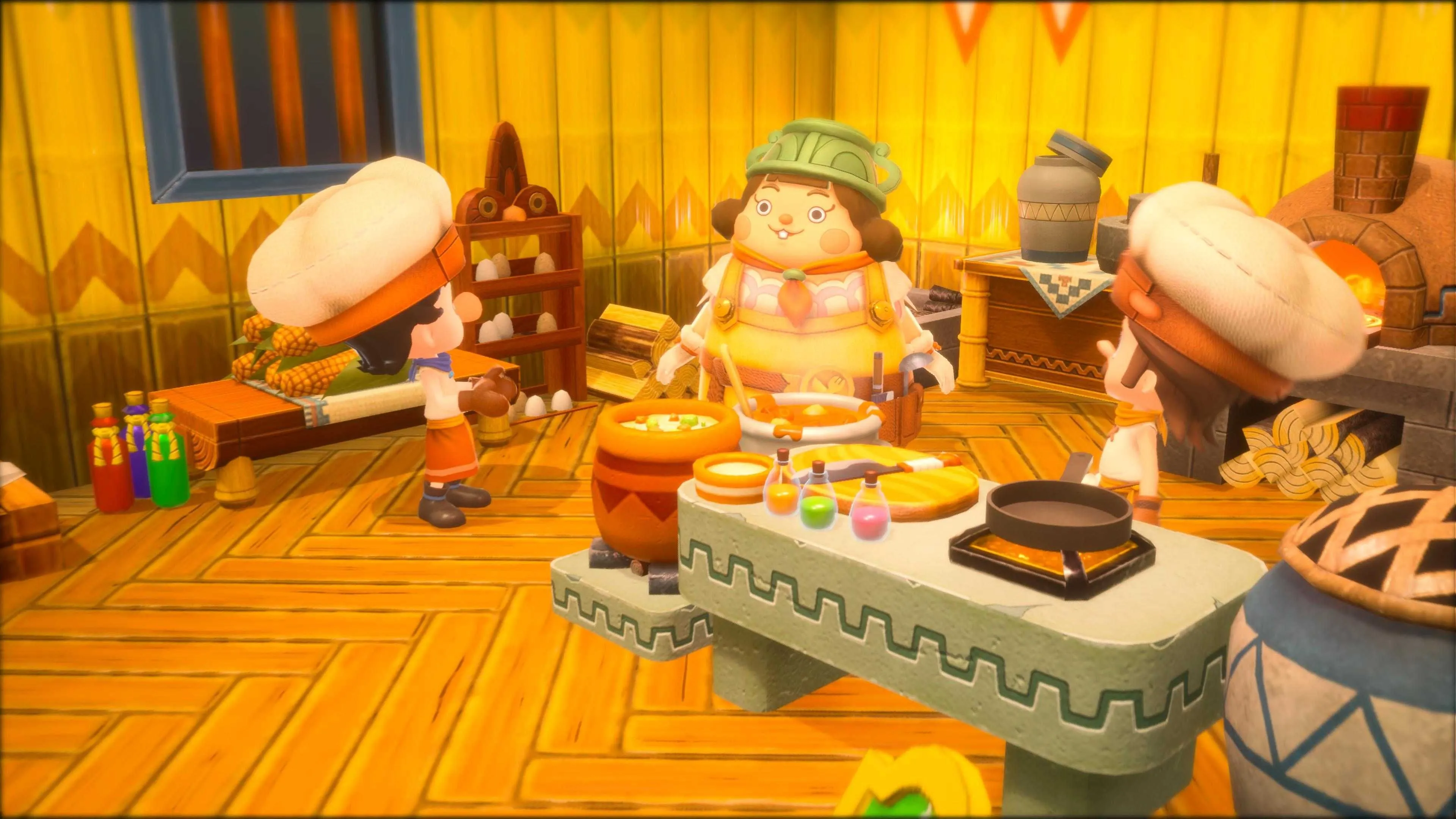 Hoạt động nấu ăn trong Fantasy Life I