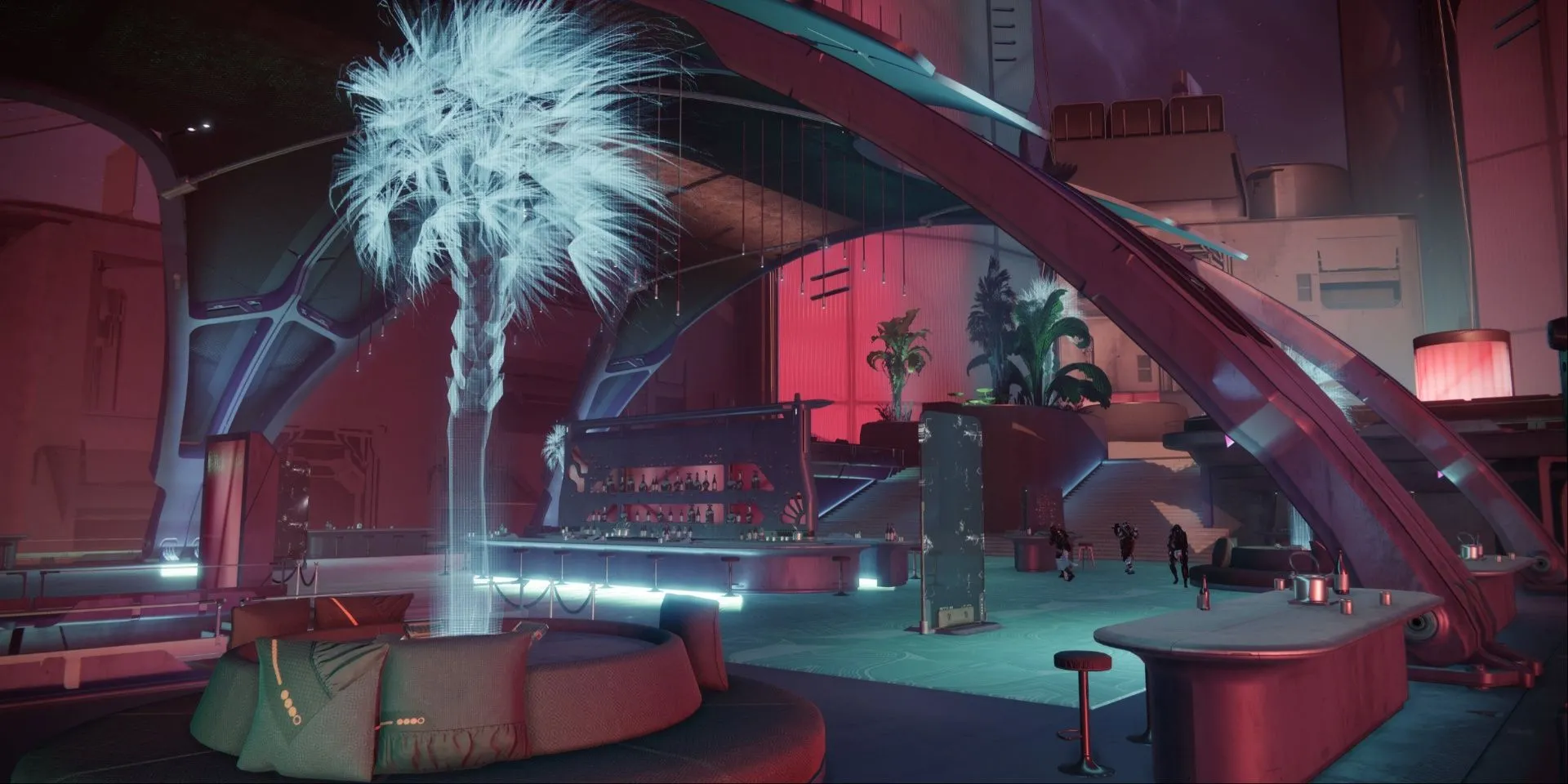 Khu vực Neomuna trong Destiny 2 Lightfall, nơi diễn ra nhiều hoạt động hàng tuần