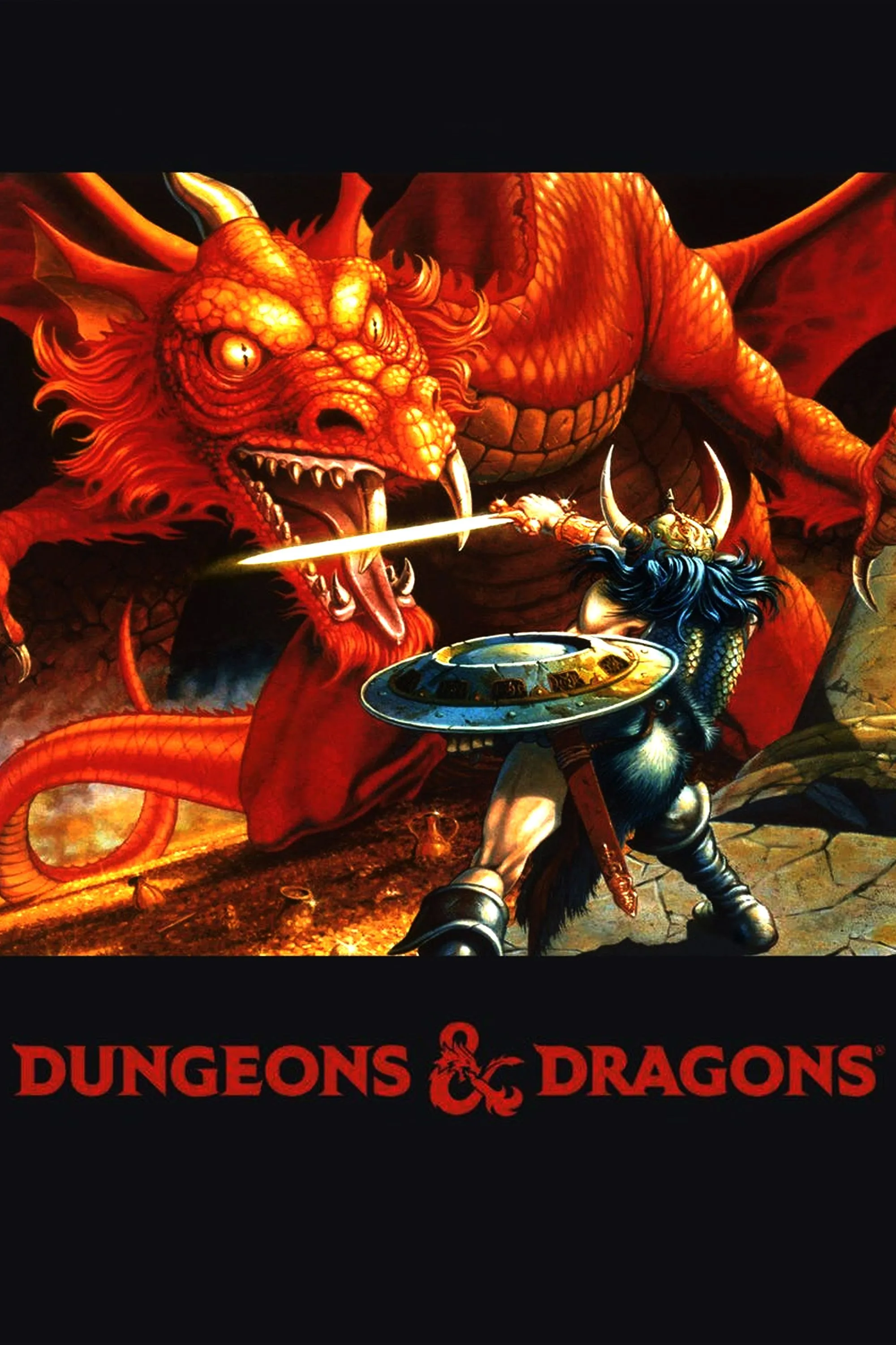 Logo Dungeons & Dragons, biểu tượng của một vũ trụ game nhập vai giả tưởng bất tận và sâu sắc