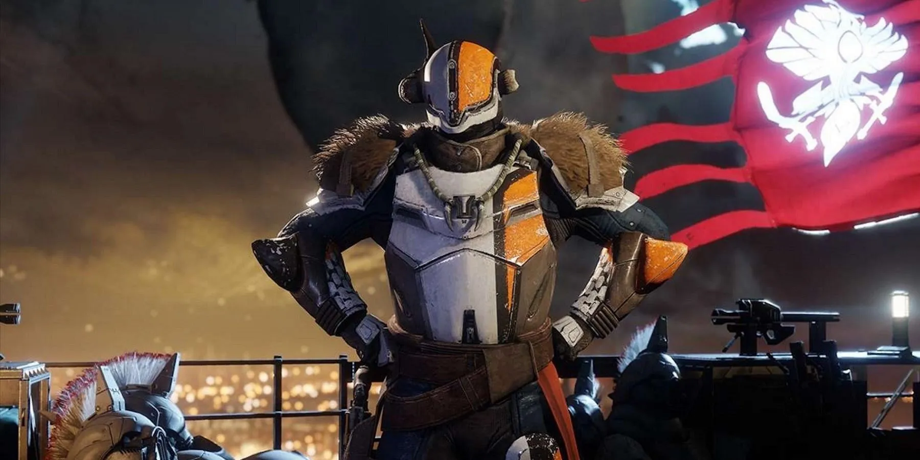 Lord Shaxx, người hướng dẫn chế độ PvP Crucible trong Destiny 2