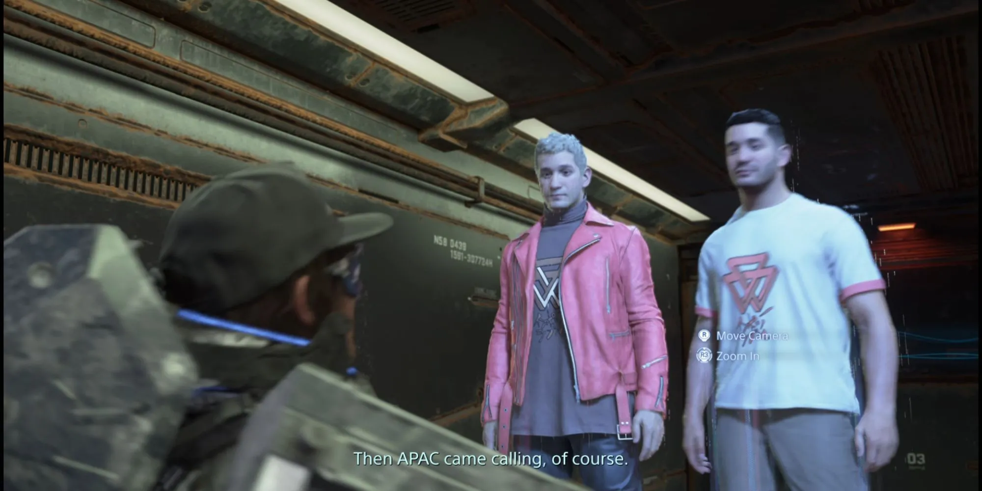 Một cảnh hài hước hoặc kỳ lạ thể hiện &quot;Kojima-isms&quot; trong Death Stranding 2.