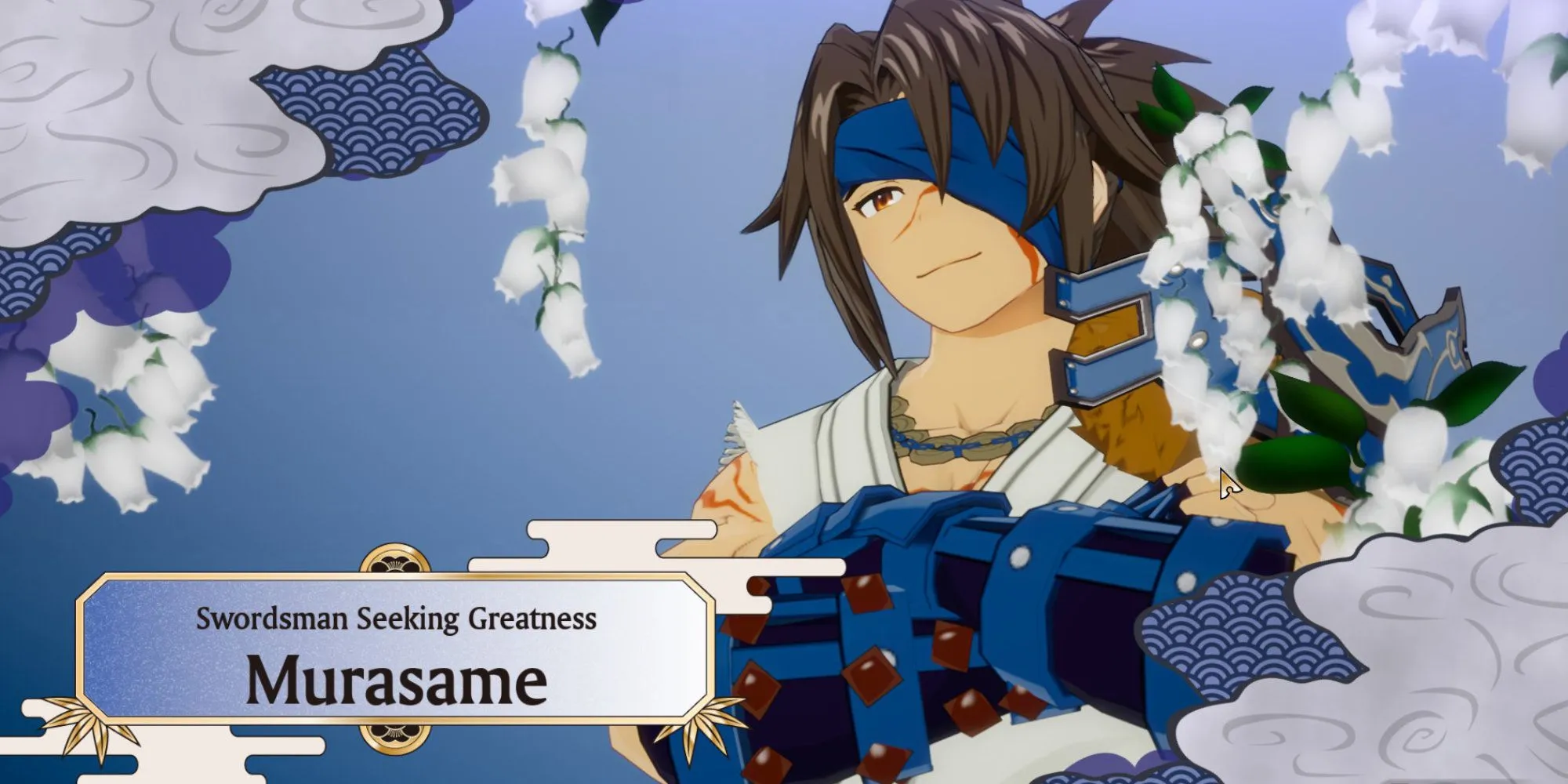 Nhân vật Murasame trong Rune Factory Guardians of Azuma