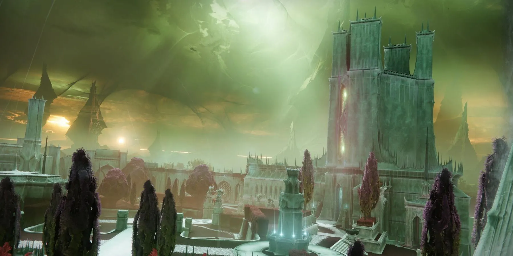 Thế giới ngai vàng của Savathun (Throne World), khu vực Weekly Story Mission trong Destiny 2 Witch Queen