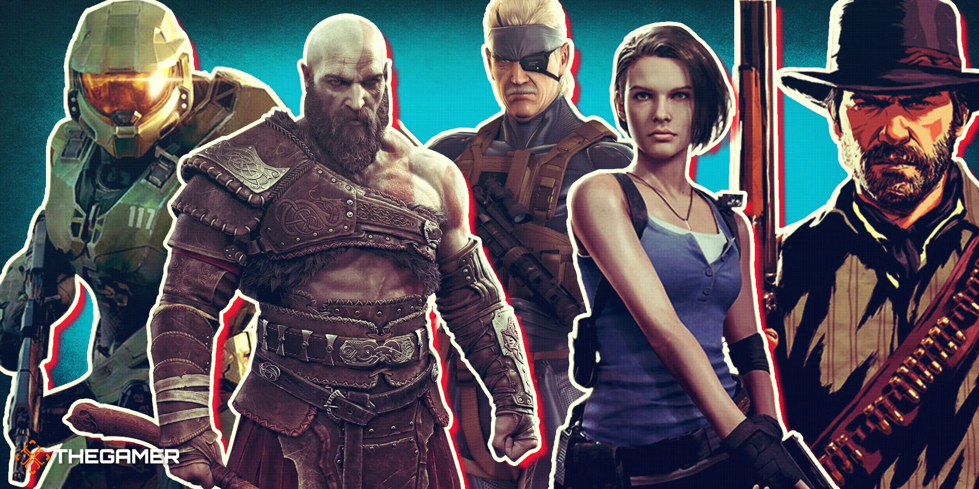Thiết kế Kratos God of War và Arthur Morgan Red Dead Redemption 2