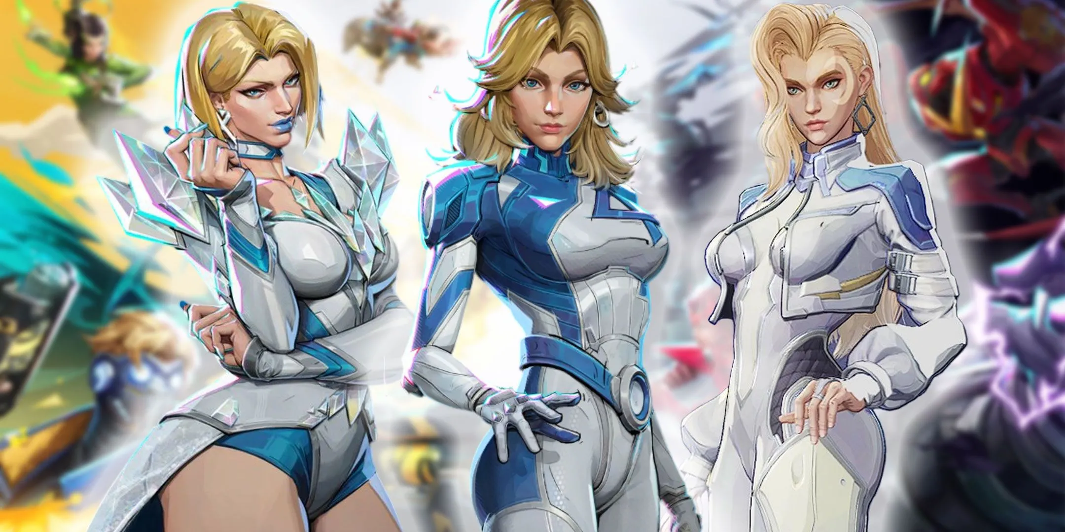Thiết kế nhân vật nữ gợi cảm trong Marvel Rivals
