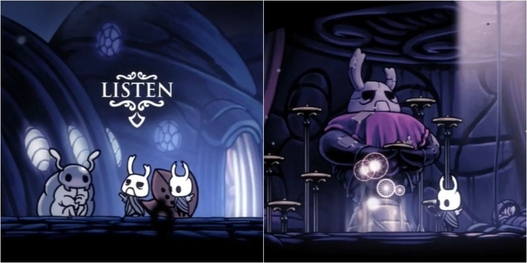 Bản đồ khu vực Royal Waterways, nơi mở khóa White Defender trong DLC Hidden Dreams của Hollow Knight