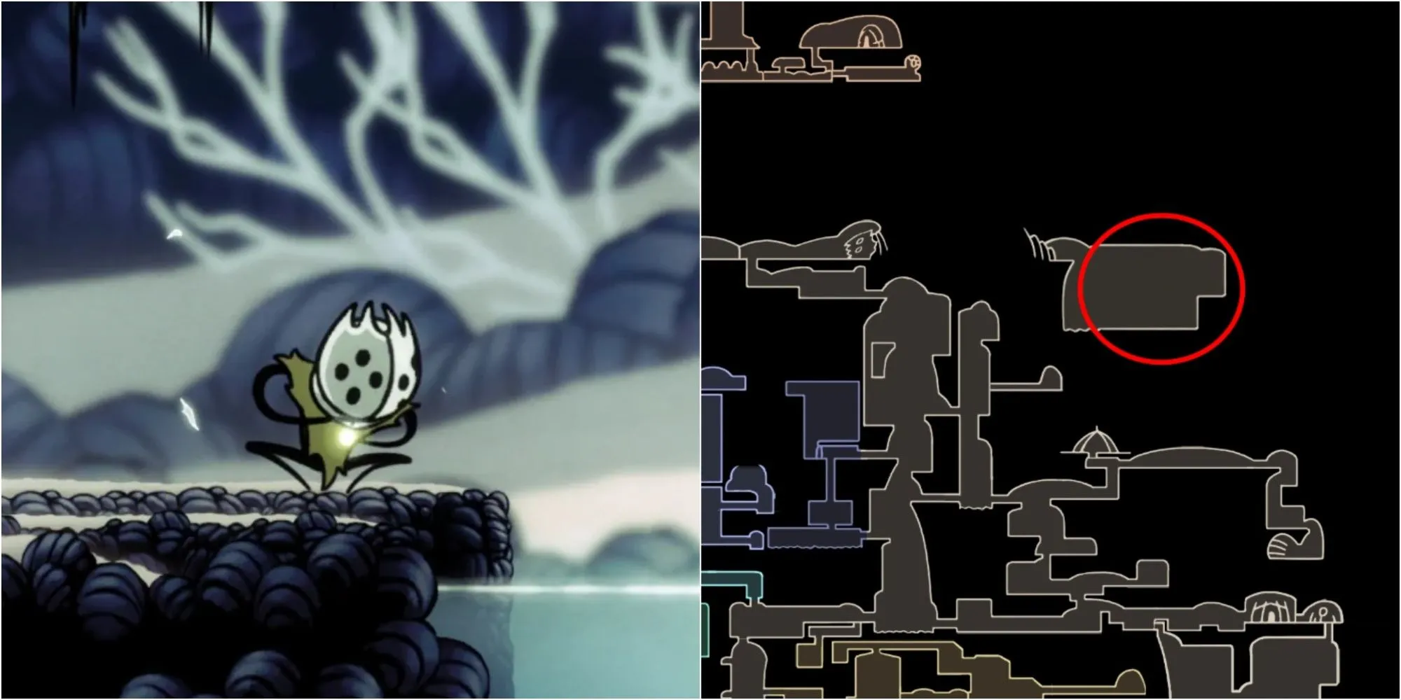 Pale Lurker, kẻ canh giữ Simple Key để mở khóa Godmaster DLC trong Hollow Knight